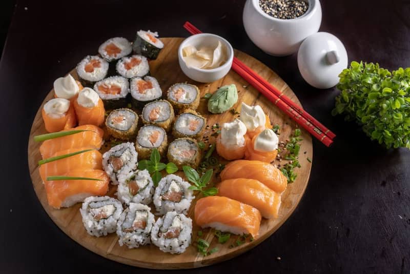 Sushi, our little ritual